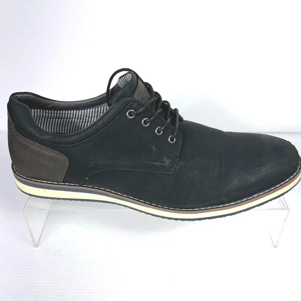 Nunn Bush Size 13‎ SEE PHOTOS Hyde II Oxford Dress Shoes Black Mens NEW $70